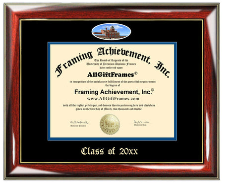 Metropolitan State University of Denver Diploma Frame MSU Denver Graduation Degree Double Mat Gift