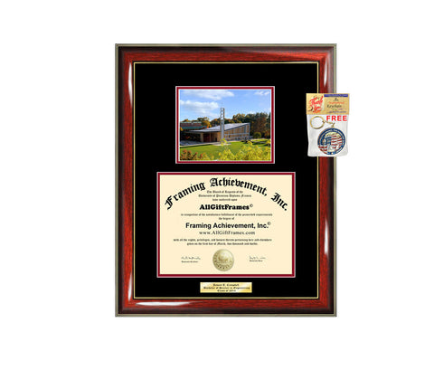 Diploma Frame Sacred Heart University SHU Graduation Gift Idea Engraved Picture Frames Engraving Degree Cheap Graduate Bachelor Masters MBA PHD Doctorate School
