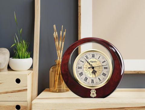 Police desk clock officer retirement gift promotion congratulation graduate