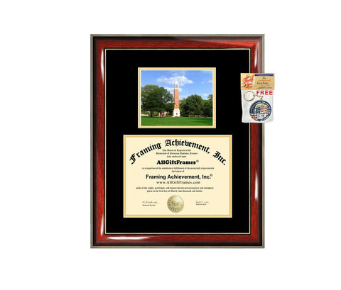 University of Oklahoma diploma frame campus photo certificate framing graduation document college degree plaque graduate document picture