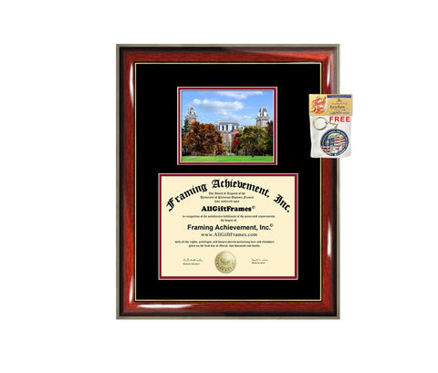 University of Arkansas Fayetteville diploma frame campus degree certificate framing gift graduation photo document plaque certification