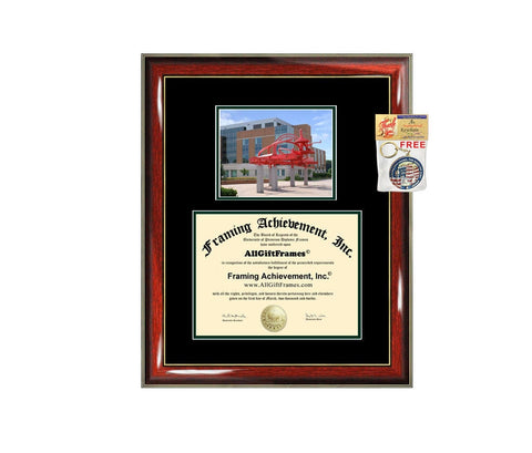 Wright State University diploma frame certificate framing graduation document plaque degree gift college graduate picture campus photo