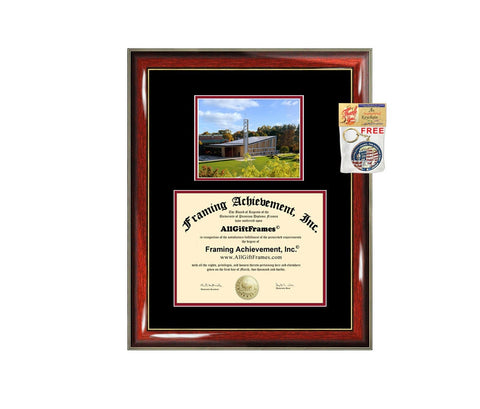 Sacred Heart University diploma frame campus certificate SHU degree frames framing gift graduation frames plaque certification document