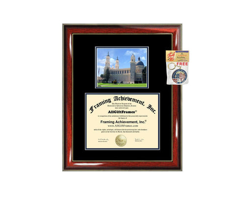 USF diploma frame University San Francisco campus degree certificate framing gift graduation frames plaque certification award document