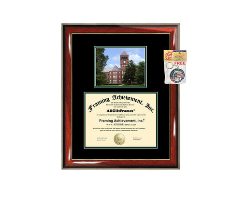 Slippery Rock University diploma frame campus degree certificate SRU framing gift graduation frames plaque certification document alumni