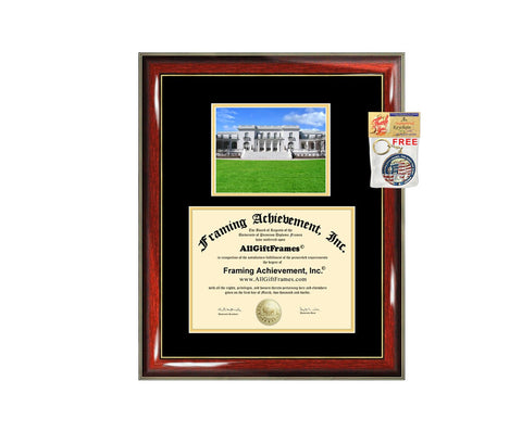 Monmouth University diploma frame campus certificate Monmouth University degree frames framing gift graduation plaque document certification
