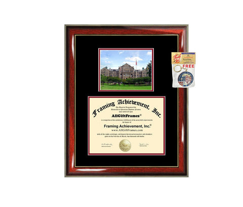 CUA diploma frame Catholic University of America campus certificate degree frames framing gift graduation plaque document graduate alumni