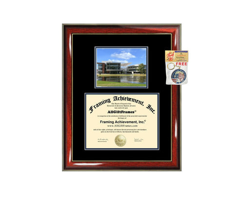 University of North Florida diploma frame campus photo certificate framing graduation document plaque UNF degree gift college picture