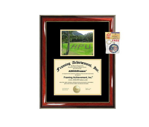 HPU diploma frame certificate Hawaii Pacific University HPU degree frames framing gift campus graduation plaque document college alumni