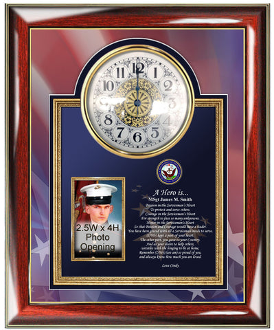 Navy Picture Frame