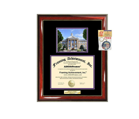 Diploma Frame Western Illinois University Graduation Gift Idea WIU Engraved Picture Frames Engraving Degree Cheap Graduate Bachelor Masters MBA PHD Doctorate School