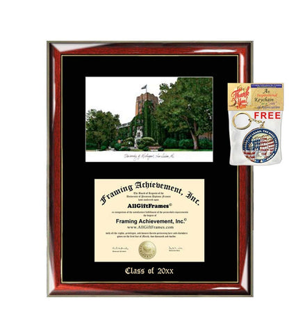 University of Michigan Graduation Custom Frame Emboss Lithograph Diploma Degree Framing Embossed Bachelor MBA Master PHD Certificate Framing