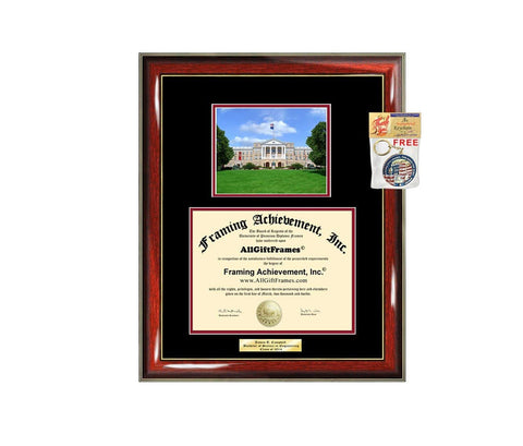 Diploma Frame University of Wisconsin Madison UW Graduation Gift Idea Engraved Picture Frames Engraving Degree Cheap Graduate Bachelor Masters MBA PHD Doctorate School