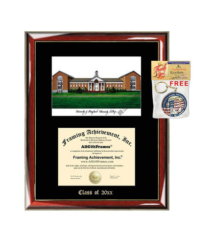 University of Maryland Global Campus Diploma Frame Emboss Lithograph UMGC Graduation Degree Framing Plaque Holder Case Black Matted Graduate Gift