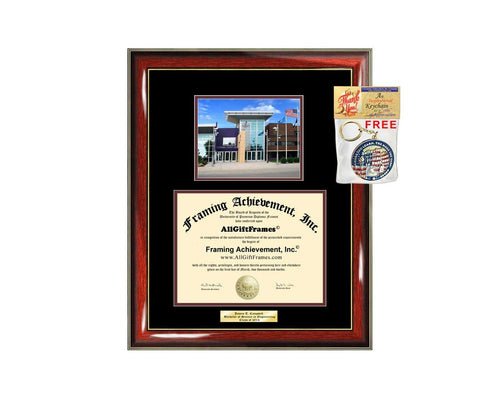 Diploma Frame Minnesota State University MNSU Mankato Graduation Gift Idea Engraved Picture Frames Engraving Degree Graduate Bachelor Masters MBA PHD Doctorate School