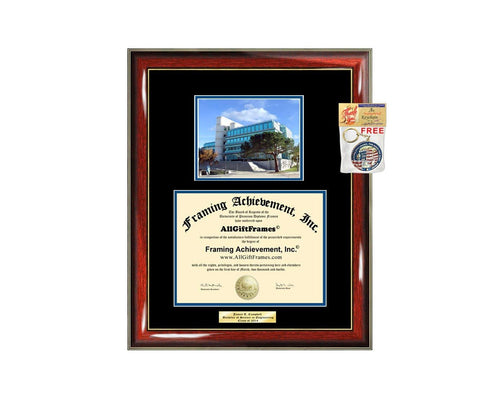 Diploma Frame UCI University of California Irvine Graduation Gift Idea Engraved Picture Frames Engraving Degree Cheap Graduate Bachelor Masters MBA PHD Doctorate School