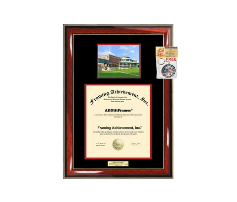 Diploma Frame University of Missouri St. Louis UMSL Graduation Gift Idea Engraved Picture Frames Engraving Degree Graduate Bachelor Masters MBA PHD Doctorate School