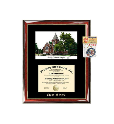 University of Alabama Birmingham Diploma Frame Emboss Lithograph UAB Degree Framing Plaque Certificate Frames Diploma Holder Graduation Gift Graduate Matted