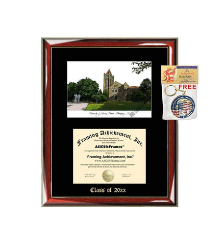 AllGiftFrames University of Illinois Urbana Champaign Diploma Frame Emboss Lithograph UIUC Graduation Gift Degree Case Holder Certificate Plaque Black Matted