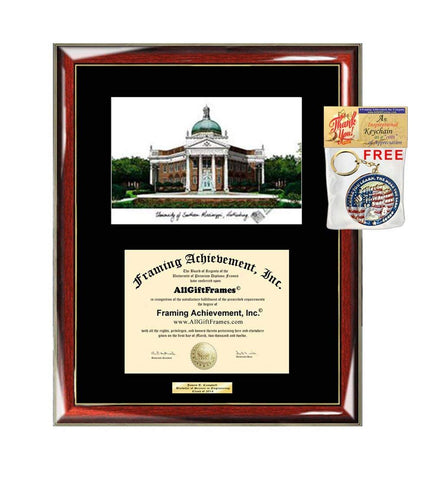 University of Southern Mississippi Diploma Frame Lithograph USM Graduation Degree Framing Graduate Gift University Diploma Frames