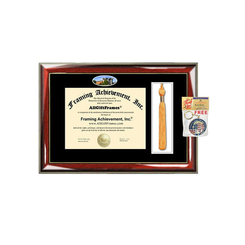 Valparaiso University Tassel Diploma Frame Valparaiso Campus Picture Double Degree Plaque Tassel Holder Framing Graduation Gift Bachelor Master MBA Doctorate PHD Certificate Case