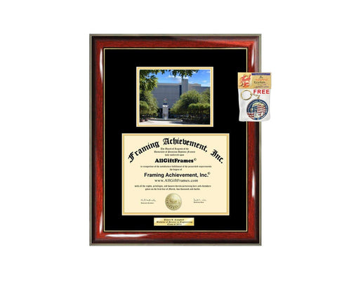 Diploma Frame CSUS California State University Sacramento Campus Photo Graduation Graduation Gift Idea Engraved Picture Frames Engraving Large Document Cheap Graduate Graduate Degree