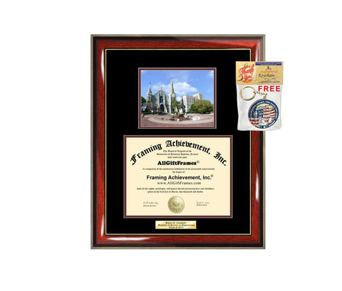 Diploma Frame Creighton University Graduation Gift Idea Engraved Picture Frames Engraving Degree Large Personalized Document Cheap Graduate Graduate Degree