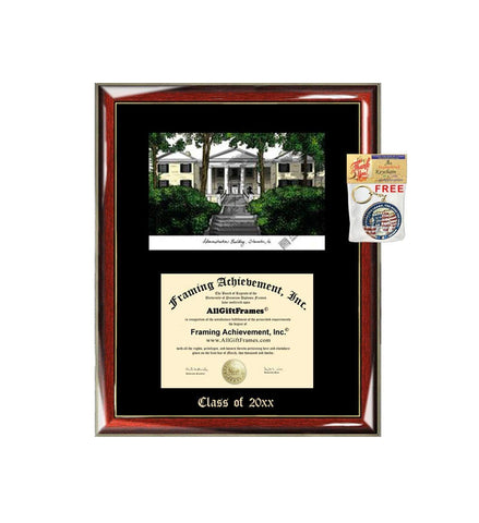 Mary Baldwin College MBC Graduation Custom Frame Emboss Lithograph Diploma Degree Framing Embossed Bachelor MBA Master PHD Certificate Framing