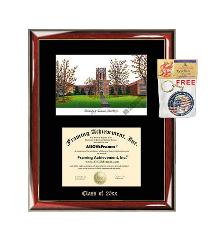AllGiftFrames University of Tennessee Knoxville Diploma Frame Emboss Lithograph UTK Degree Framing Document Graduation Gift Certificate Holder Case