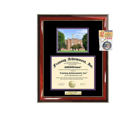 Diploma Frame Knox College Graduation Gift Idea Engraved Picture Frames Engraving Degree Large Cheap Graduate Bachelor Masters MBA PHD Doctorate School