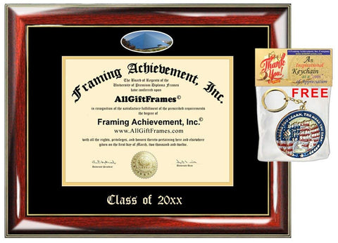 CSULB Custom Diploma Frames Embossed Best Graduation Degree Frame California State University Long Beach Double Mat Campus Fisheye Cheap Degree Certificate Holder Graduate Gift