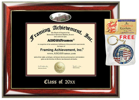 AllGiftFrames Diploma Frame Embossed College Kutztown University Best Graduation Degree Frame Double Mat Kutztown Campus Fisheye Picture Frame Cheap Degree Certificate Graduate Gift