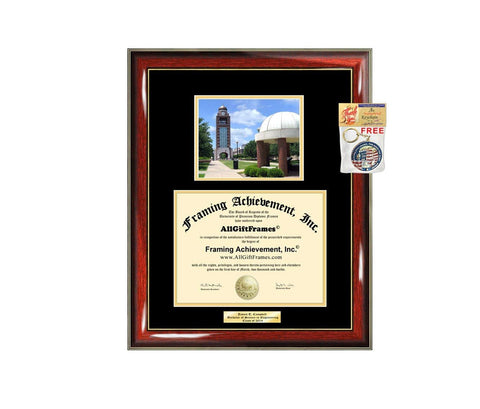 Diploma Frame University Arkansas Fort Smith UAFS Graduation Gift Idea Engraved Picture Frames Engraving Degree Cheap Graduate Bachelor Masters MBA PHD Doctorate School