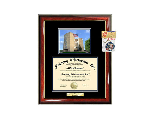 Diploma Frame Fredonia SUNY Fredonia Graduation Gift Idea Engraved Picture Frames Engraving Degree Large Cheap Graduate Bachelor Masters MBA PHD Doctorate