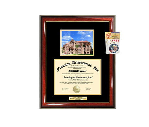 Diploma Frame UTMB University of Texas Medical Branch Graduation Gift Idea Engraved Picture Frames Engraving Degree Bachelor Masters MBA PHD Doctorate School