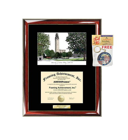 AllGiftFrames University of Detroit Mercy Diploma Frame Lithograph UDM Graduation Degree Framing College Plaque Certificate Graduate Gift Prestige Mahogany Matted
