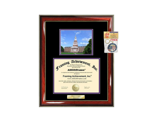 Diploma Frame High Point University HPU Graduation Gift Idea Engraved Picture Frames Engraving Degree Large Cheap Graduate Bachelor Masters MBA PHD Doctorate