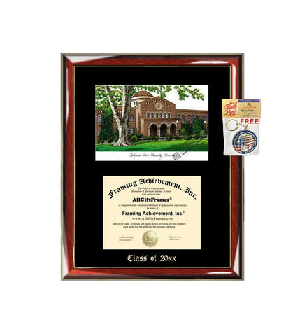 California State University Chico Graduation Custom Frame Emboss Lithograph Diploma Degree Framing Embossed Bachelor MBA Master PHD Certificate Framing