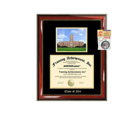 Diploma Frame Big University of Denver Graduation Gift Case Embossed Picture Frames Engraving Degree Graduate Bachelor Masters MBA PHD Doctorate School