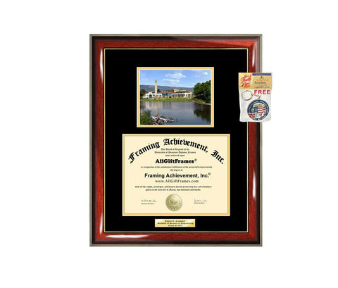 Diploma Frame UCSB University of California Santa Barbara Graduation Gift Idea Engraved Picture Frames Engraving Degree Graduate Bachelor Masters MBA PHD Doctorate School