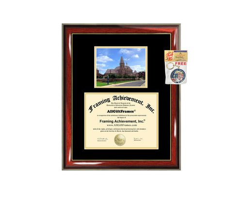 Gallaudet University diploma frame Gallaudet degree frames framing campus certificate gift graduation plaque document graduate alumni