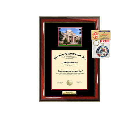 University of South Carolina diploma frame campus photo Personalized Bachelor Master Doctorate phd mba Engrave Holder Case
