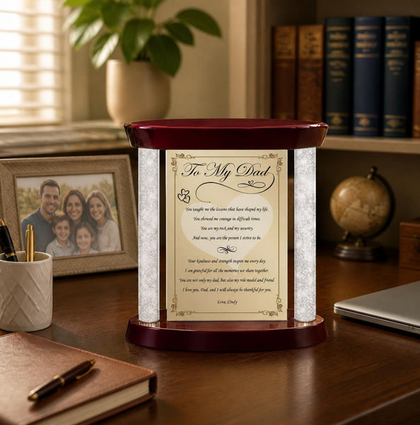 Dad appreciation gift plaque father day love thank you retirement birthday support son daughter