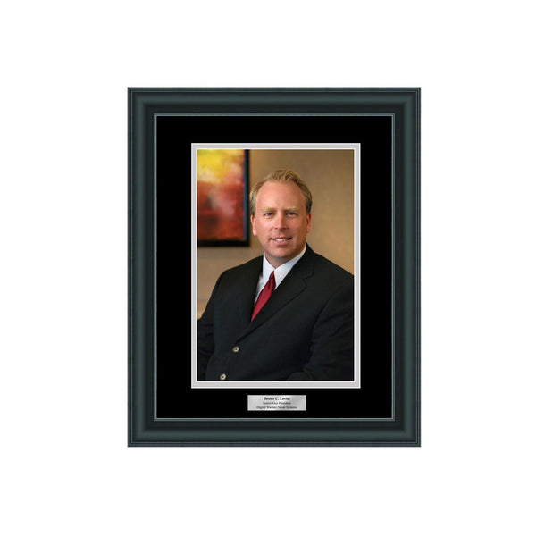 Engraved Photo Frame Etched Picture Frames 8x10 Wall Portrait Executive Employee of Month Year Military Graduation Plaque Gift Retirement