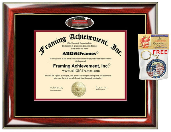 Colorado Technical University diploma frame campus photo certificate framing graduation holder case plaque degree gift graduate framing
