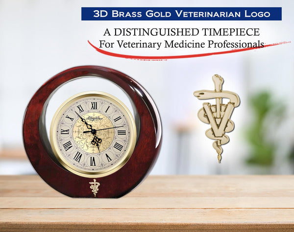 Veterinarian gift doctor of veterinary medicine clock DVM graduation school grad