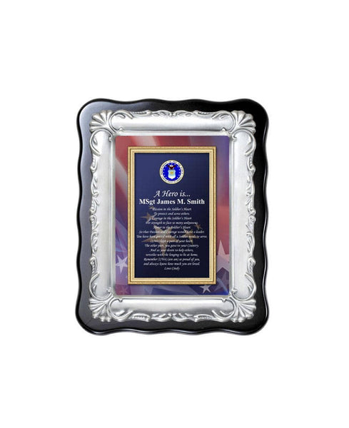 Air Force Gift Military Retirement USAF Airman Promotion Plaque Congratulation