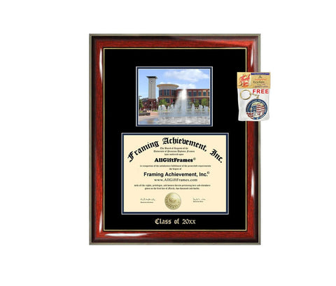 Diploma Frame University of Memphis Photo Graduation Gift Degree Framing Graduation Plaque