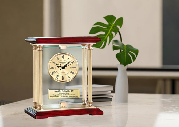 Engraved clock medical nursing school graduation gift retirement nurse doctor