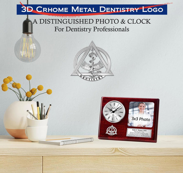 Dental school gift Doctor Dental Medicine frame clock DDS graduate DMD dentistry